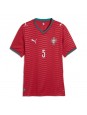 Portugal Diogo Dalot #5 Heimtrikot für Frauen WM 2026 Kurzarm Portugal Diogo Dalot #5 Heimtrikot für Frauen WM 2026 Kurzarm